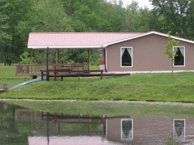 Reflection Center reflecting in the pond