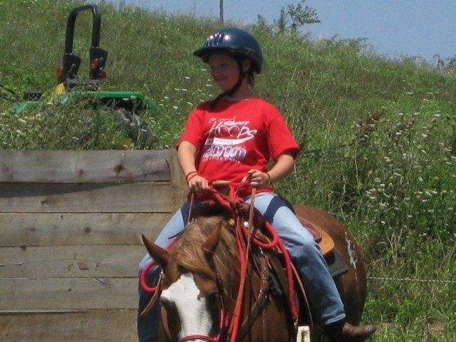 Horse riding at HMEO